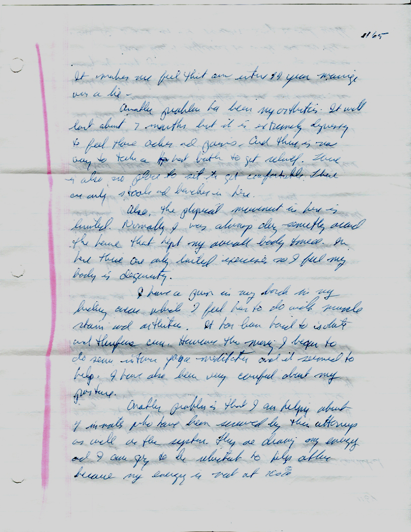 Dr John WorldPeace 2008 Prison Journal